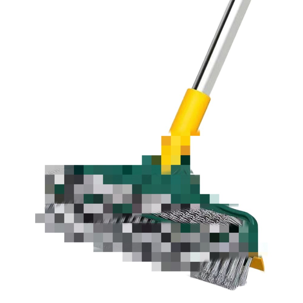 Floor Brush Two-In-One Magic Broom Multifunctional Broom Non-Stick Hair V-Shaped Brush Head Bathroom Crevice Cleaning Broom