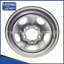 适用于丰田兰德酷路泽轮毂钢圈  16*8J 铁钢圈 现货