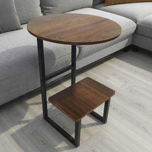 Small Side Table, Indoor Coffee Table, Modern Creative Wooden Side Table, Balcony Living Room Storage Sofa Corner Cabinet, Light Luxury and High-End Sense