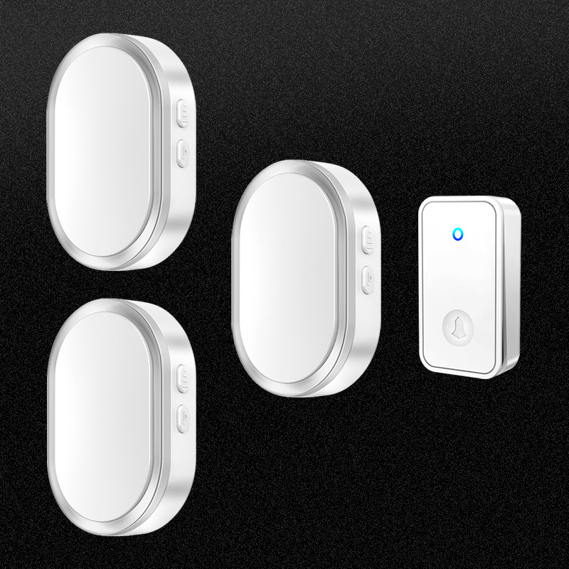 卡佳斯门铃远距离一拖三电子遥控门铃无线家用不用电池门玲