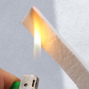 Ceramic fiber sealant strip Class A fireproof self-adhesive sealing cotton strip smoke exhaust pipe sealing strip