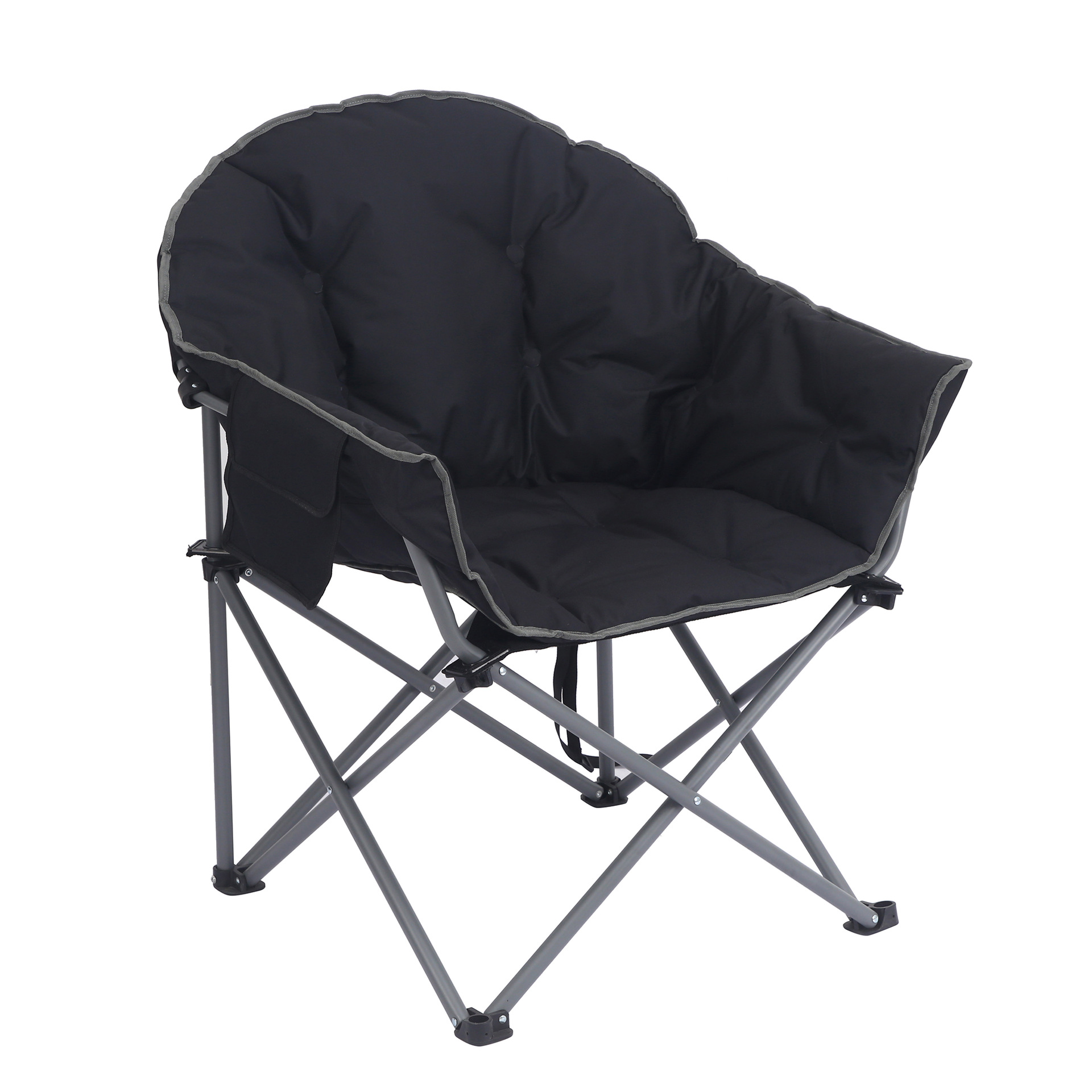 Silla de luna plegable al aire libre para acampar, picnic, taburete plegable portátil, silla reclinable, pesca ligera, silla de playa al aire libre al por mayor