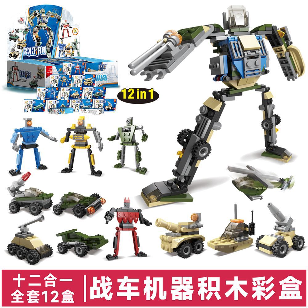 Starle 501B anti-terrorismo equipo de construcción de partículas pequeñas muñecas juguetes motocicleta coche de policía niños niños ensamblaje