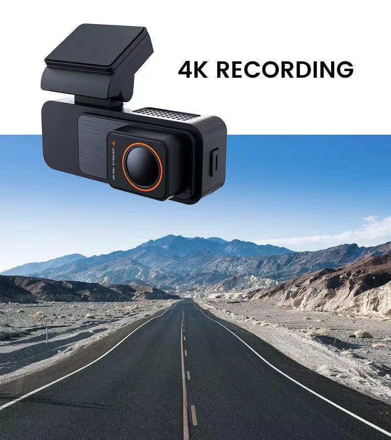 X30 Dash Cam 4K HD Night Vision Front and Rear Dual Recording Mobile Phone Connection Dual Lens Car DVR Gravity Sensing