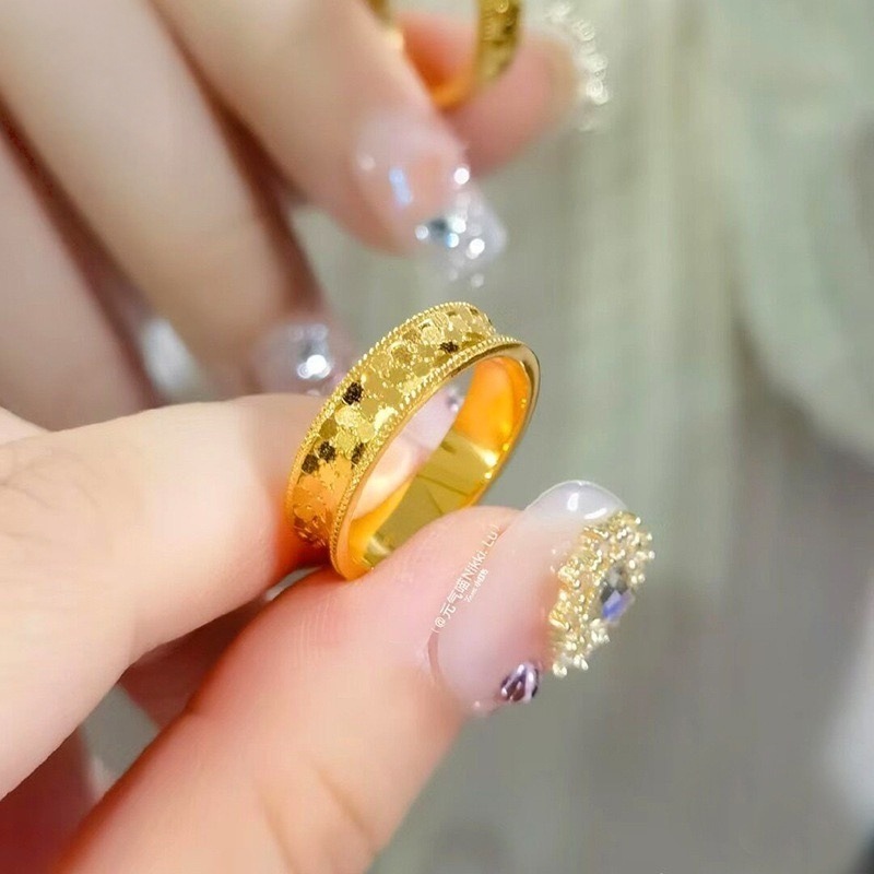 4mm 드래곤 스케일 허니컴 링