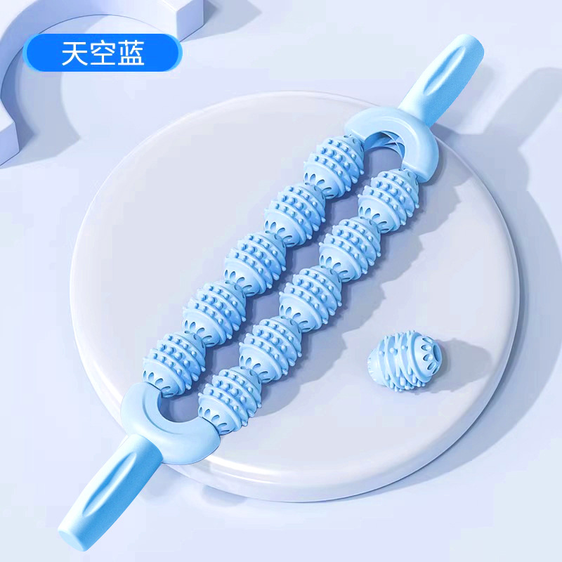 복열 10륜 [하늘색] 마사지봉