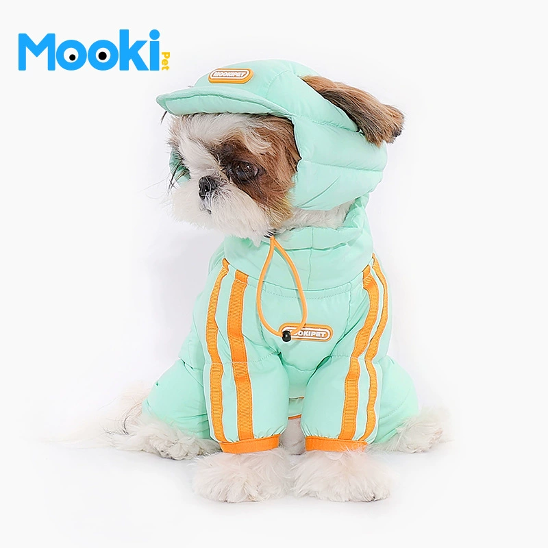 Mookipet домашняя собака шляпа зимняя малцис-пса с пуховыми ушами, чтобы согреться