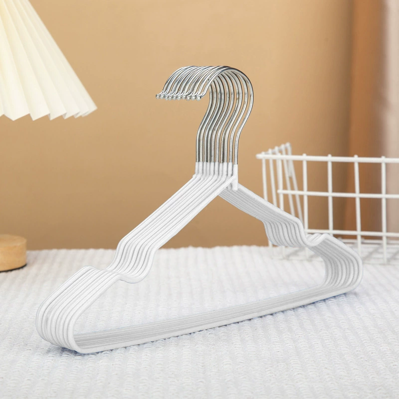 Children's hanger drying rack, plastic baby clothes hangers, non-slip pastel set
