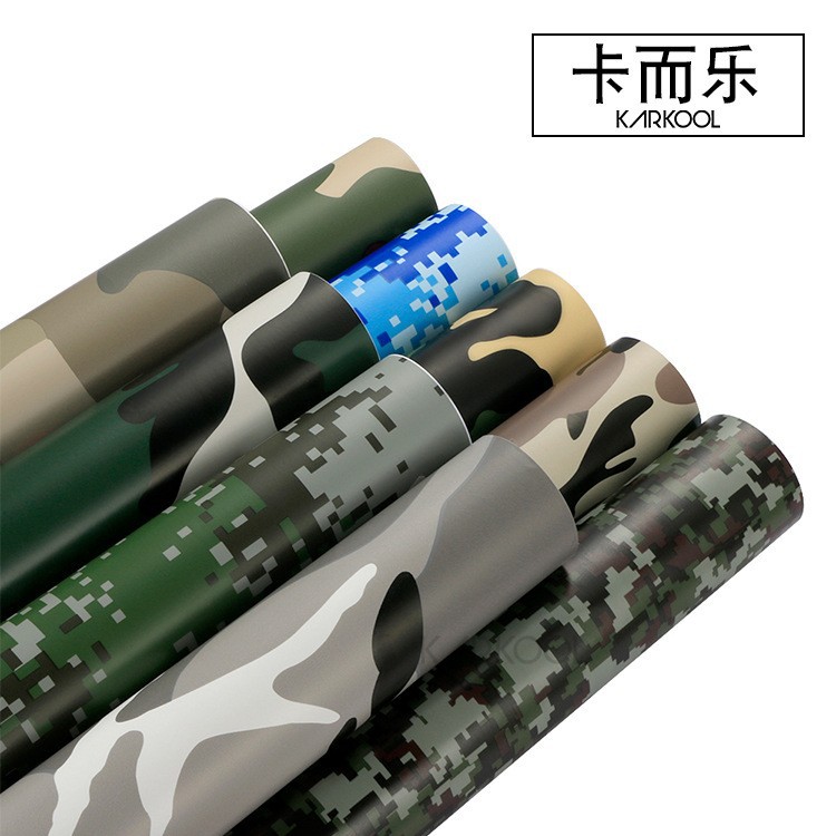 Car body camouflage color changing film car body color changing sticker full vehicle camouflage color changing sticker color changing film