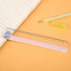 Acrylic ruler wholesale cartoon ruler inspirational advertising Primary School students ruler printing gift advertising ruler formulation