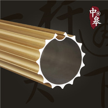 加厚罗马杆静音窗帘杆铝合金窗帘轨道加厚窗帘杆侧装滑轨顶装导轨