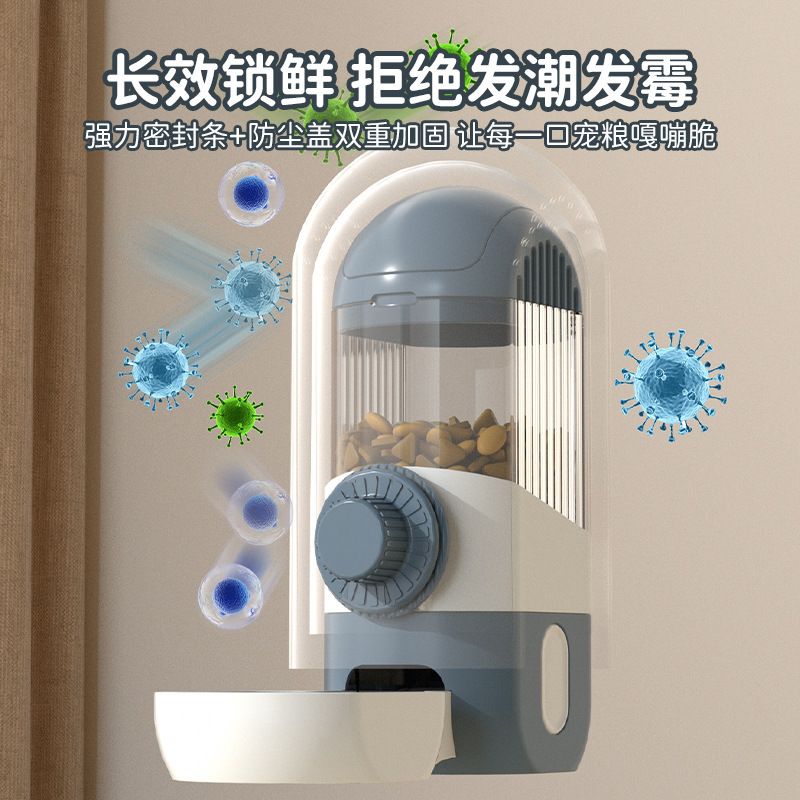 Gato colgando agua para mascotas, cuenco para gatos, alimentador automático para perros, jaula para beber agua para perros, cuenco para perros al por mayor.