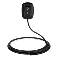Mini 12V20A модификация автомобиля вставить переключатель со светом красный/синий/желтый/зеленый Двухступенчатая неперфорированная лодка Belt Line