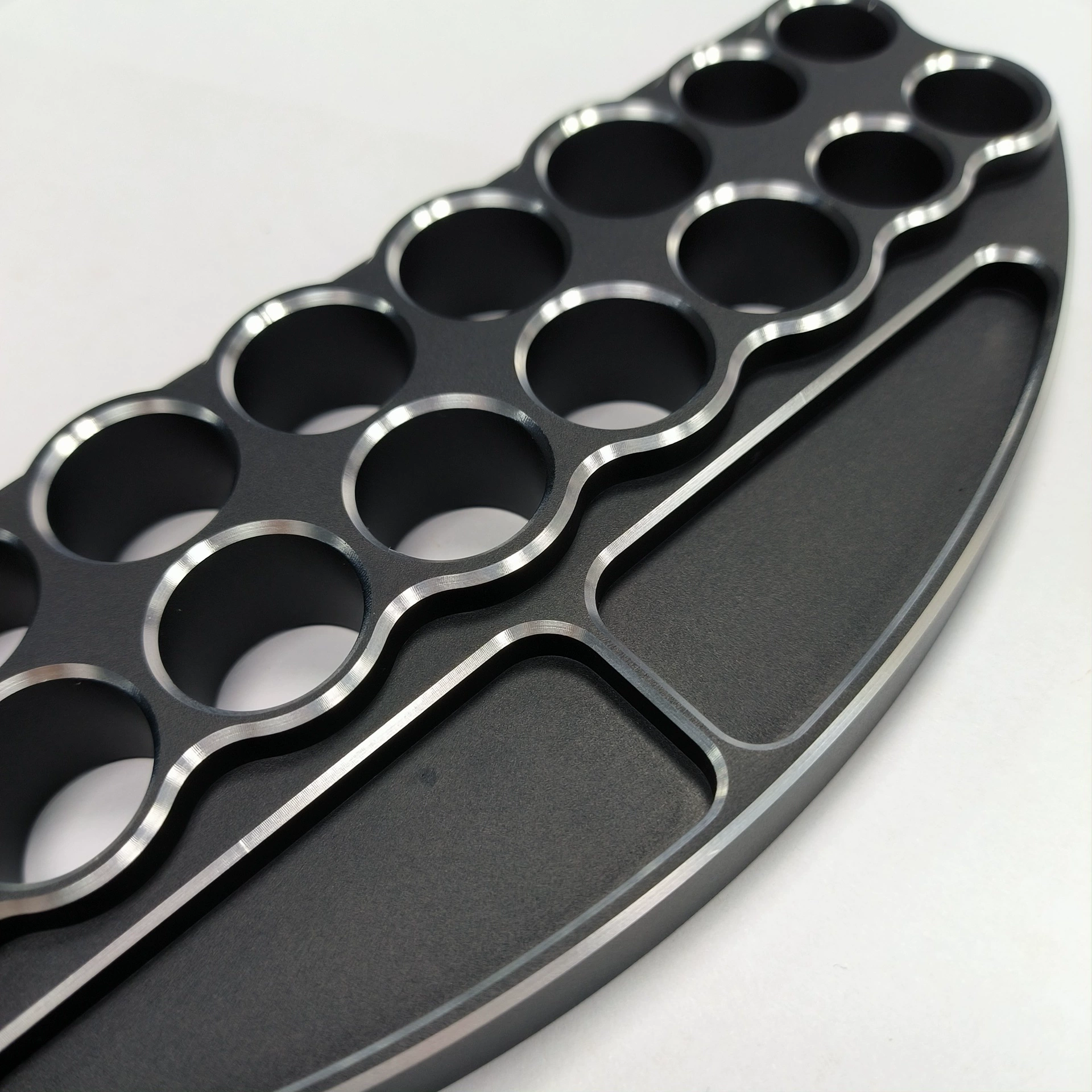 Модель основание отвертки из алюминиевого сплава рабочая пластина пористое положение стойки для ремоделирования инструмента Ремонт ручки для хранения