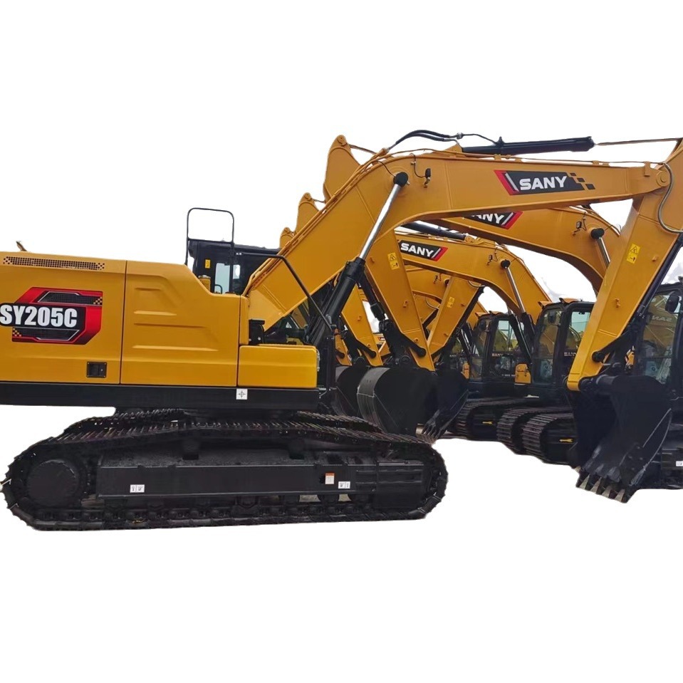 Excavadora de exportación de 20 toneladas, despacho de aduanas Komatsu 200 SanY205 Carter320 excavadora moderna 225
