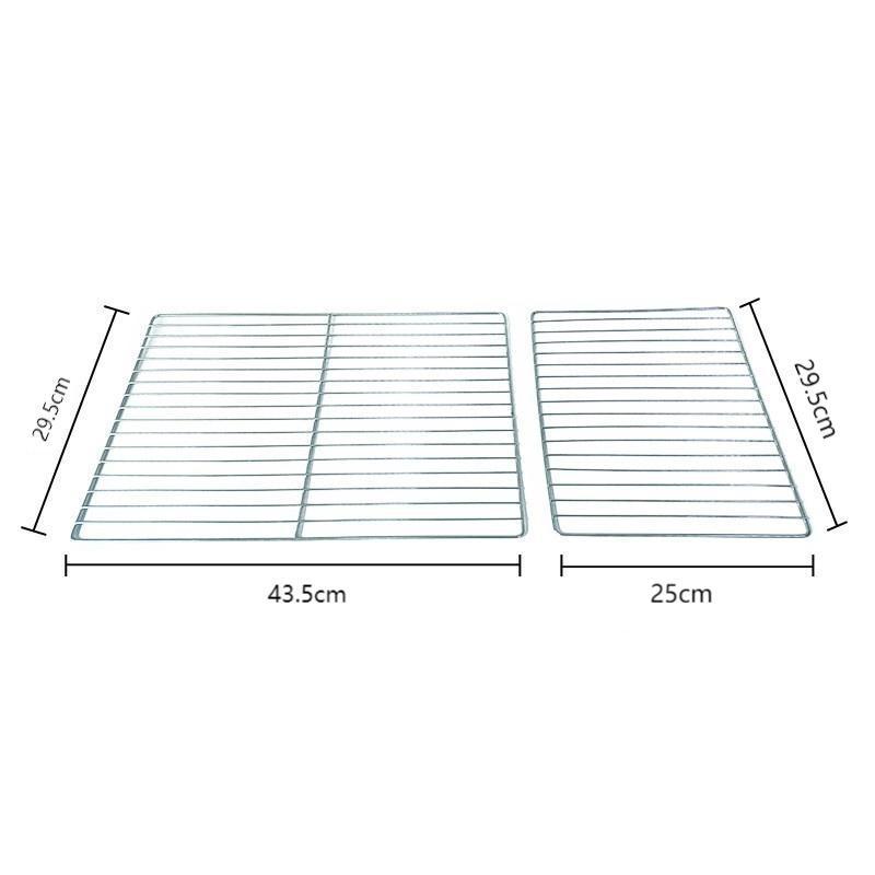 Sheet-style barbecue grill stainless steel rectangular grid grill rack tool outdoor barbecue accessories grill accessories