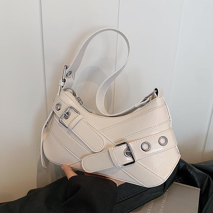 Bolsa de brazo coreana de moda retro 2024 nuevo nicho de moda bolsas de motocicleta de alta calidad bolsas de hombro