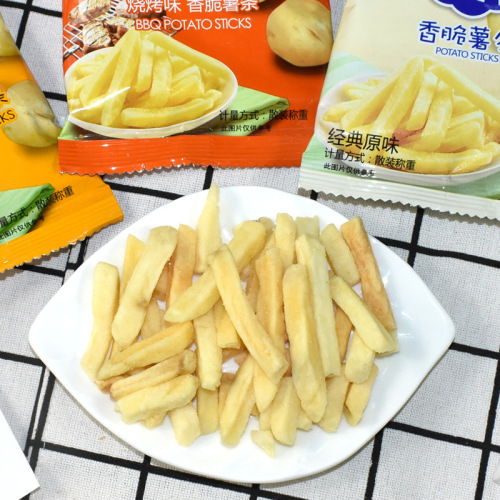 Crispy Rise Crispy French Fries 20 Pouches Crispy Honey Butter Flavor Potato Chips Ultra Leisure Snack Food Packaging