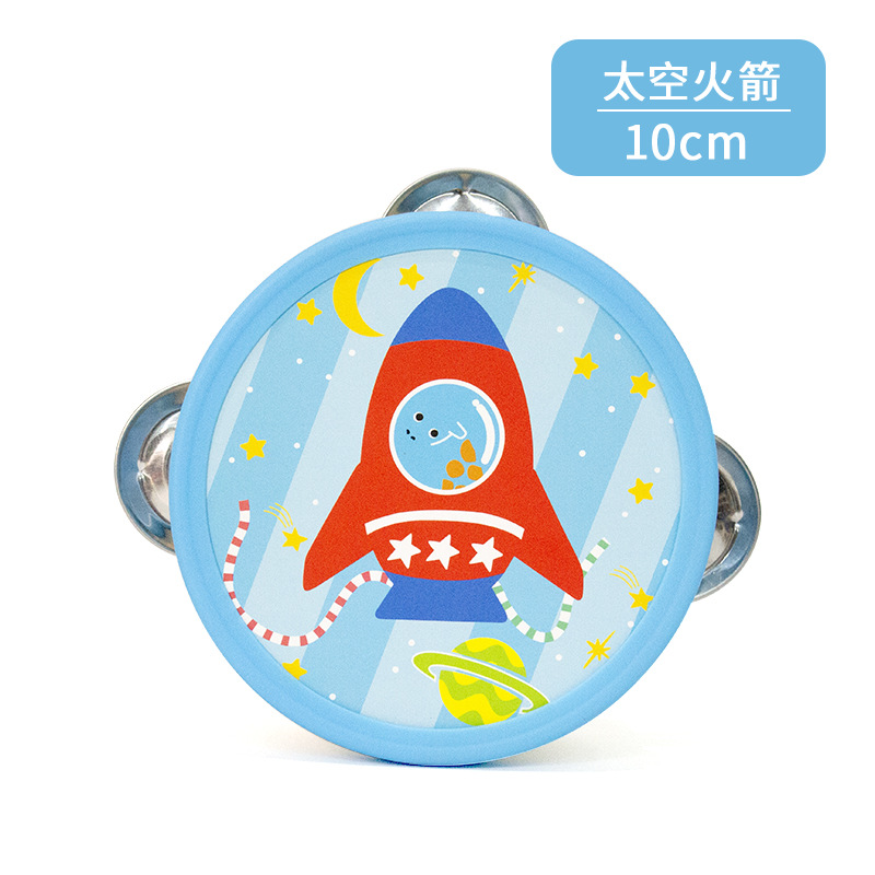 Orf percusión tambor de campana niños tambor de campana baile tambor de campana tambor de campana tambor de jardín de infantes tambor de 4 pulgadas