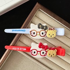 可爱猫咪小熊大号鸭嘴夹发夹日系甜美风少女鸭嘴夹发卡发饰批发新
