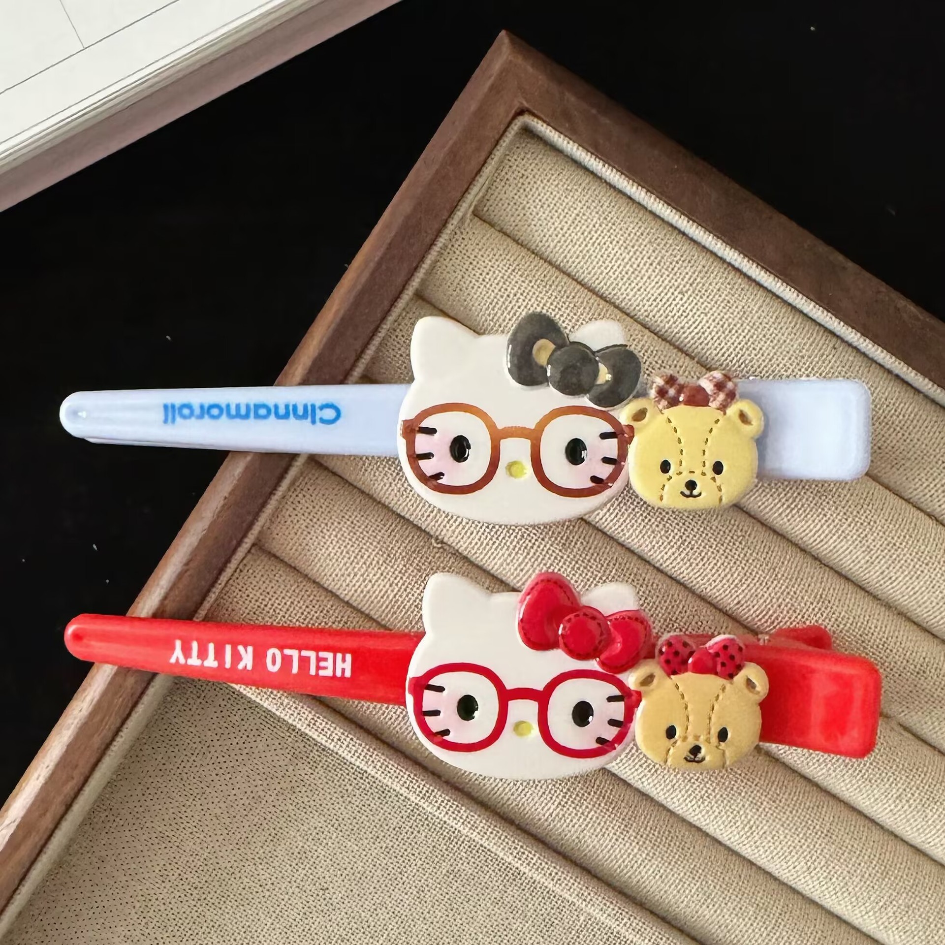 cute  bear large duckbill clip hairpin japanese sweet girl duckbill clip hairpin hair accessories wholesale new