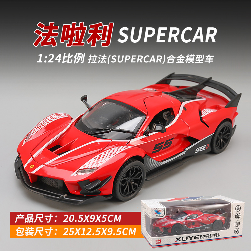1: 24 Ferrari fxxk red