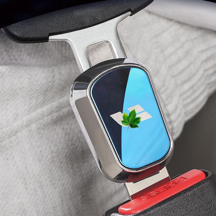 Logotipo del coche láser enchufe de seguridad del coche con bayoneta cinturón de seguridad conector de extensión placa del cinturón de seguridad coche ideal