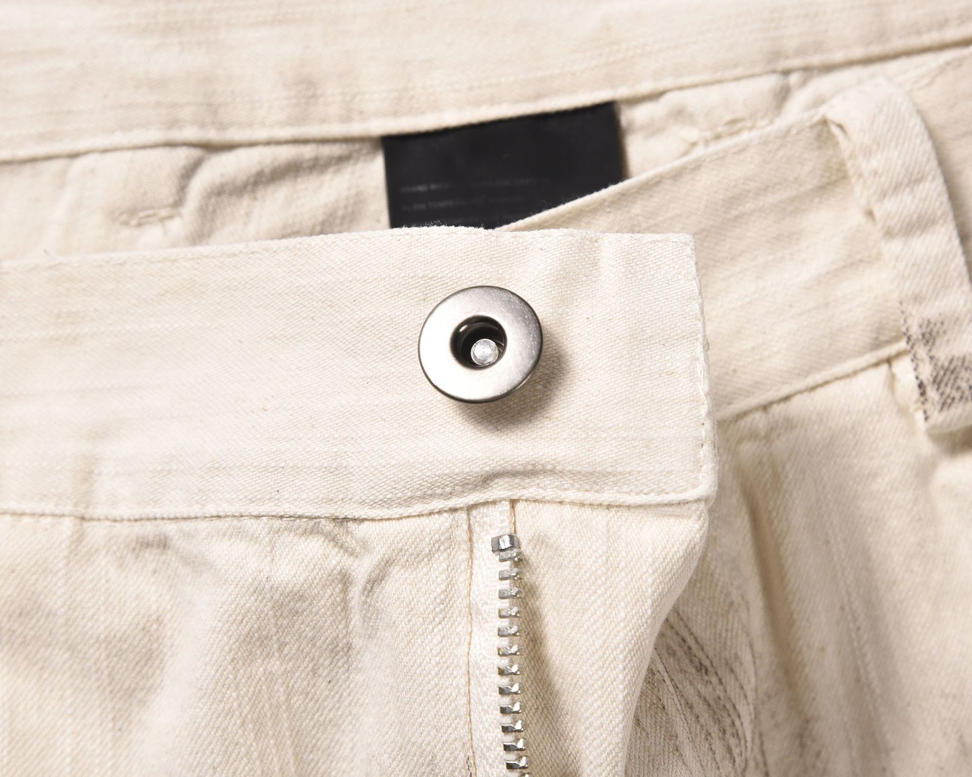 Men's Clothing high street washed loose wide leg 3 painter pants stacked jeans _voghion.com