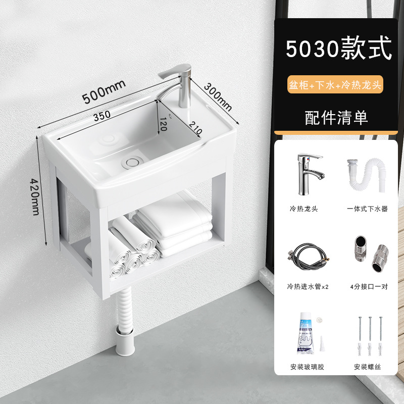 50*30cm + escurridor + grifo caliente y fría