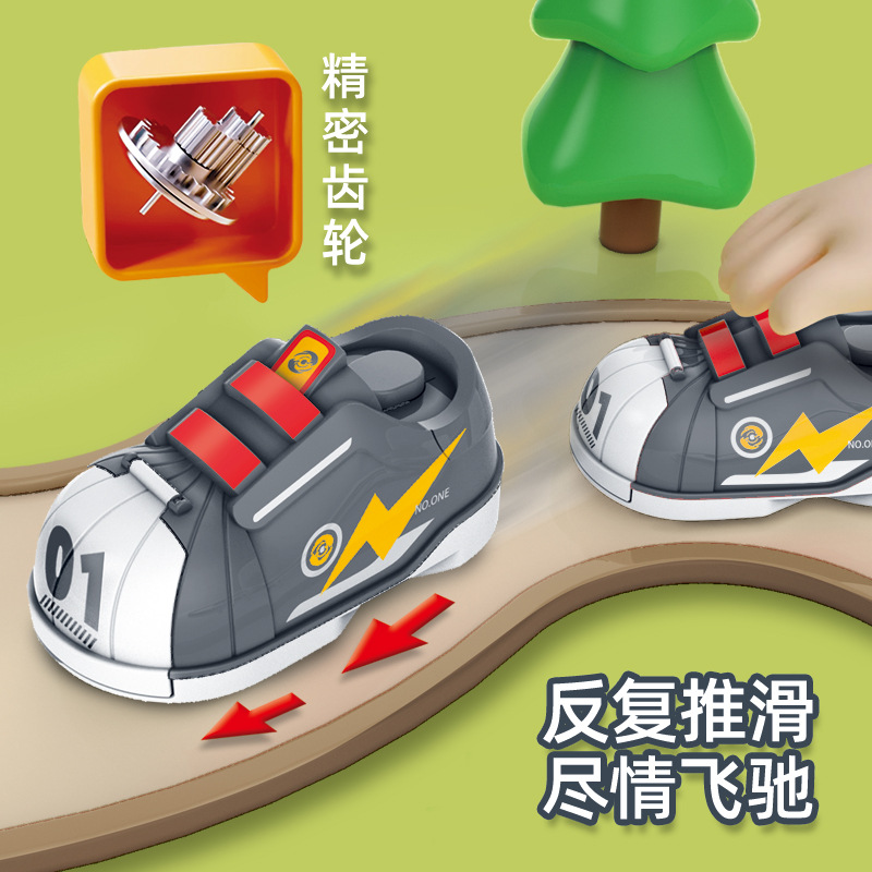 Catapulta para niños zapatos de fútbol inercia coche Lanzamiento de prensa fútbol entre padres e hijos juguetes educativos interactivos niños y niñas