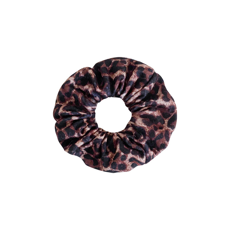 Set de Diadema y Coletero con Estampado de Leopardo de Temu, para SPA, Lavado Facial, Pañuelo para la Cabeza, Accesorios para el Cabello con Estampado Veraniego para Mujer