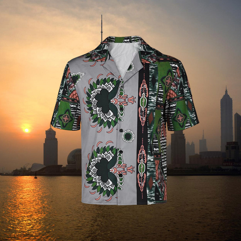 2024 Cross-border New Action Movie New Veyron 3D Digital Printing Casual Fashion Men's and Women's Shirts COS