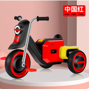 New Baby Children's Sliding Motorcycle Hand Push Tricycle Can Sit Boys and Girls Baby Toy Pedal Walking Car