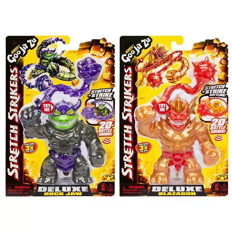Лось Cool Muscle Group Goo Jit Zu, игрушки-антистресс из мягкой резины, креативные релакс-игрушки, глубоководный герой, животные