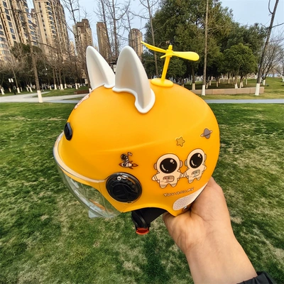 old electric car motorcycle | Motosiklet kaskı (dəbilqə) - orange-transparent-short-white-cat-ear-yellow-windmill-1-5-years-old-send-no-13-post-jz