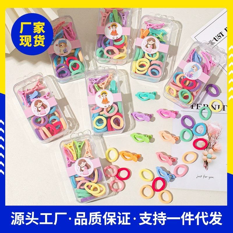 Домашний питомец маленький зажим набор резиновой ленты новый не повредит волосам