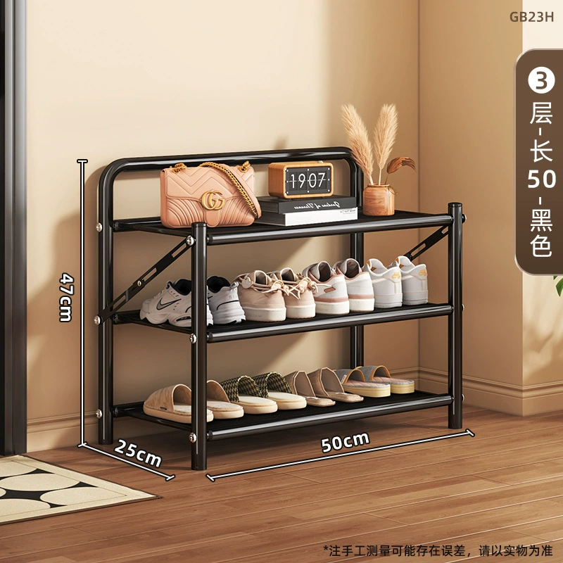 Renter-friendly Shoe Cabinet Multi-tier Shoe Rack Foldable from Yomiego