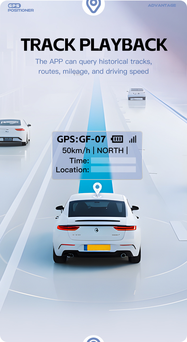 GF07 cross-border best-selling GPS tracker, item tracker, anti-loss device for the elderly, car tracker, and pet tracker