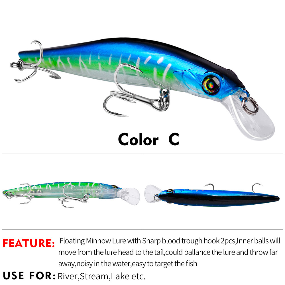 10 Colors Soft Eels Lures Soft Plastic Minnow lures Fresh Water Bass Swimbait Tackle Gear