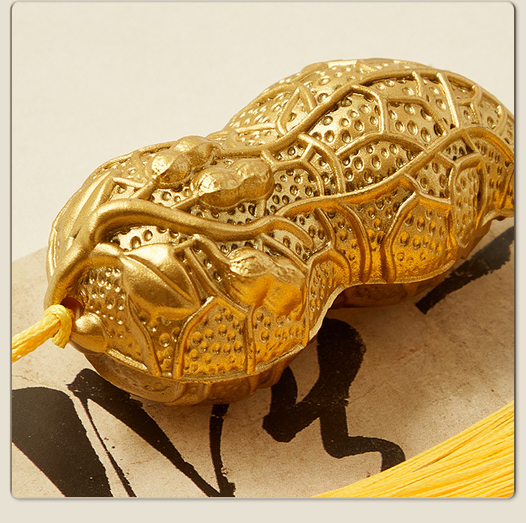 精工黄铜笔筒复古桌面办公室摆件黄铜笔筒文房器具新中式商务礼品详情6