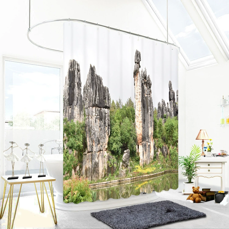 Waterproof curtain, (Cross-border trading)