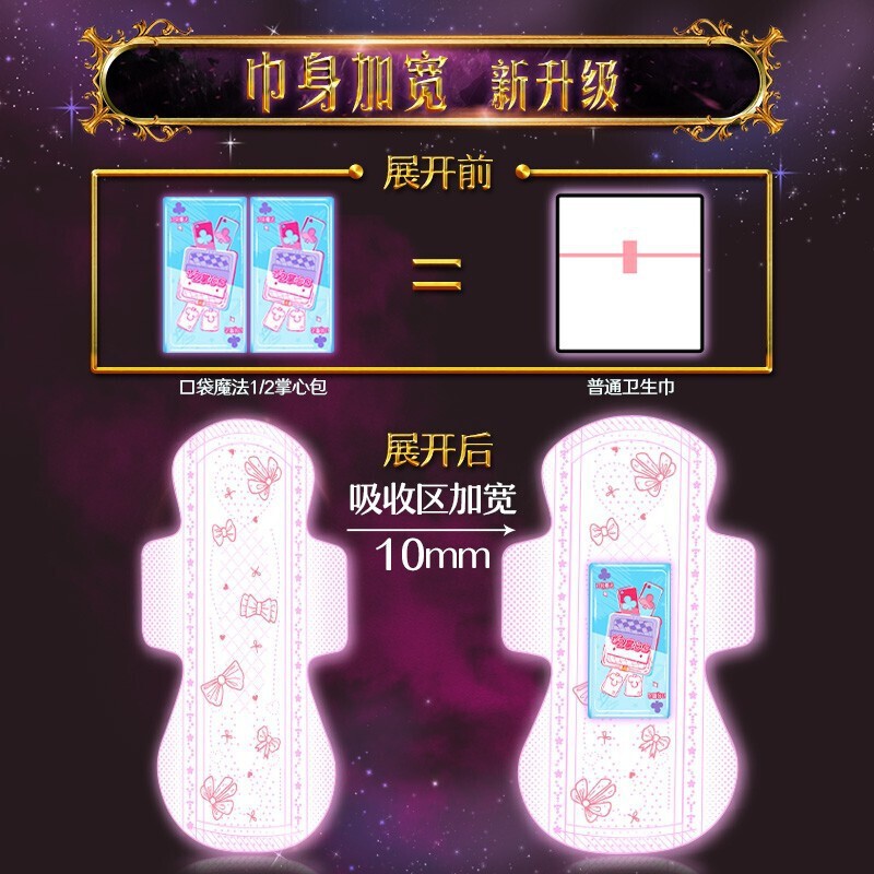 ソフィー 生理用ナプキン ポケットマジック 超薄綿 ソフト 昼夜用 おばさんナプキンパッド フルボックス 卸売 正規品|undefined