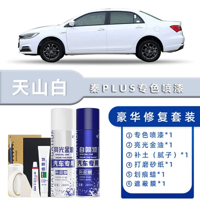 Avtomobil boya qələmləri, Plus Self-Painting Touch-Up Pen in - color-classification-tianshan-white-luxury-restoration-free-soil-replenishment-scratch-wax-masking-film-tools