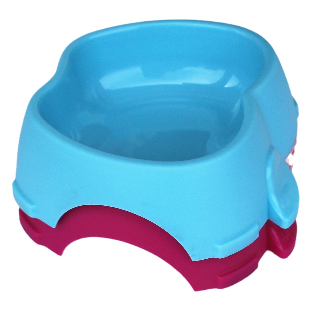 Comedero de Plástico en Forma de Manzana para Perros, Engrosado, Antideslizante, Multicolor, Individual