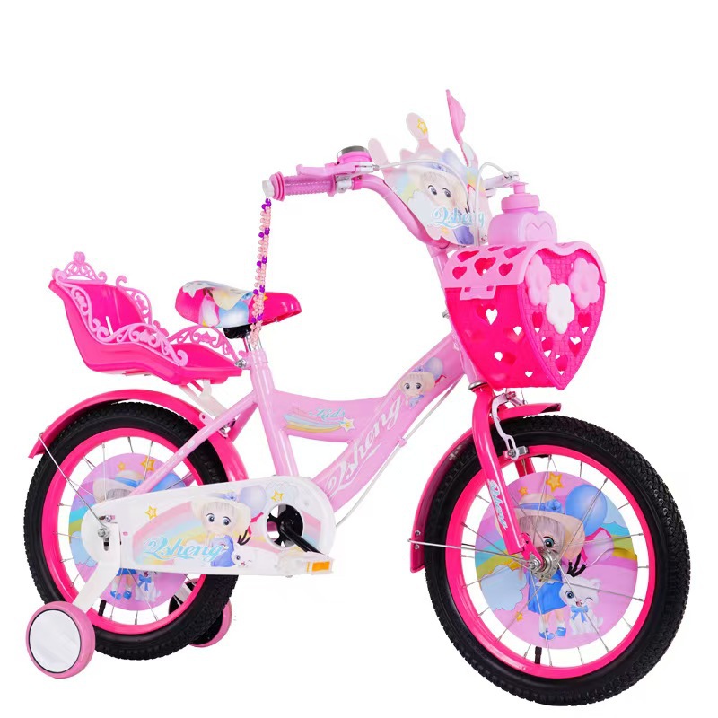 Bicicletas infantiles transfronterizas al por mayor fabricantes de 12 pulgadas bicicletas rojas y azules para bebés 3 - 10 años de bicicleta para padres e hijos