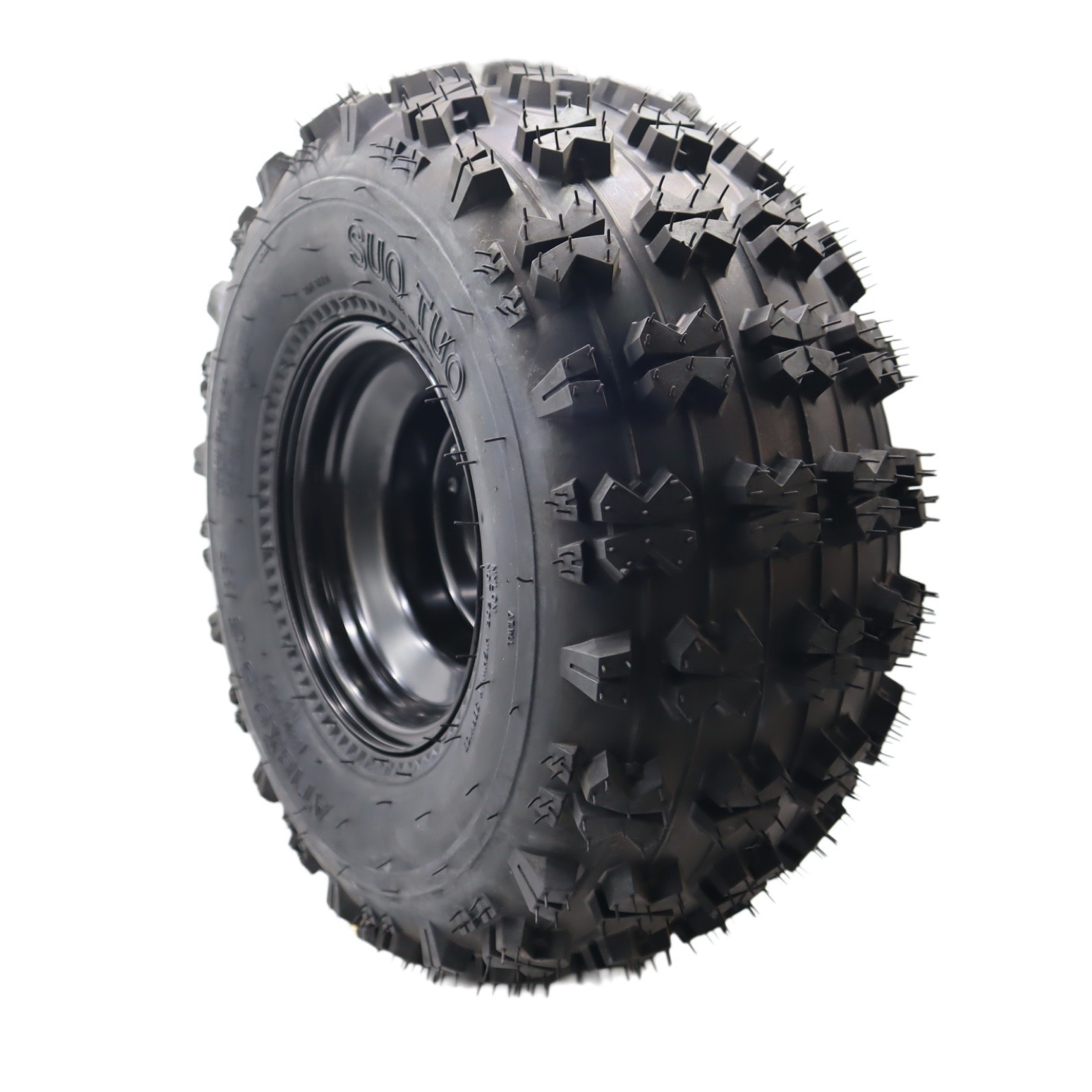 四轮沙滩车配件改装蝴蝶花越野轮胎18*9.50-8寸平衡车新款铁轮毂