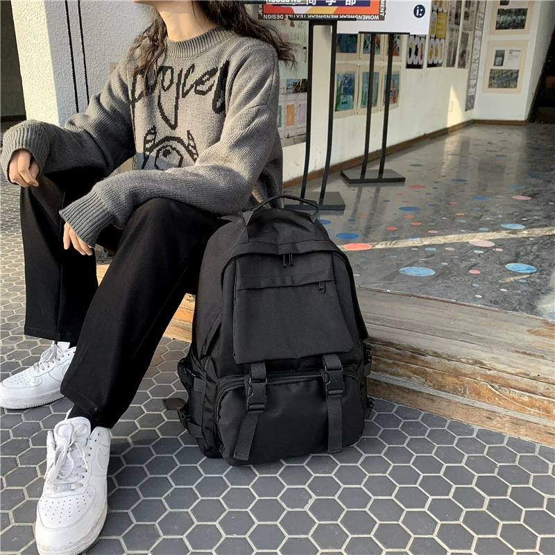 Big capacious fresh brand fashionable backpack, for students