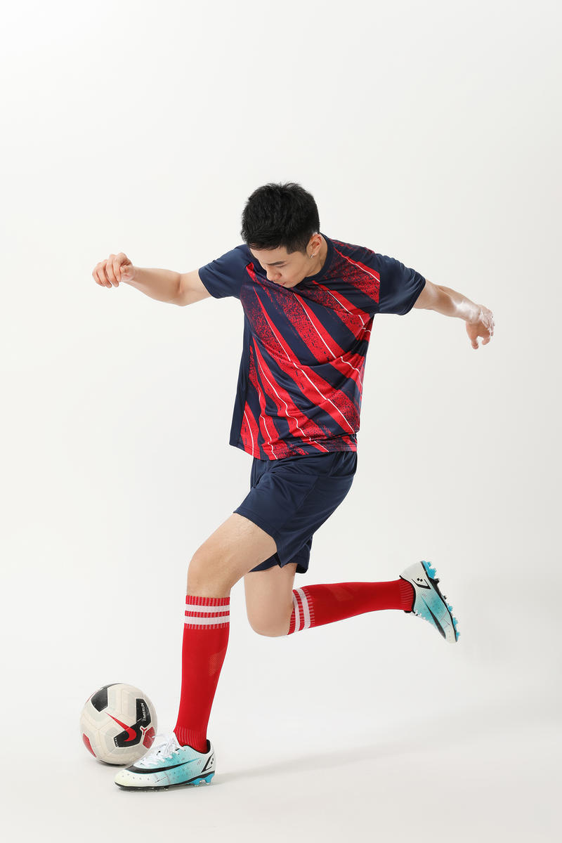Traje de uniforme de fútbol, camiseta de competición, uniforme de equipo de manga corta para adultos, traje de entrenamiento para estudiantes masculinos y femeninos, bordado imprimible 5028