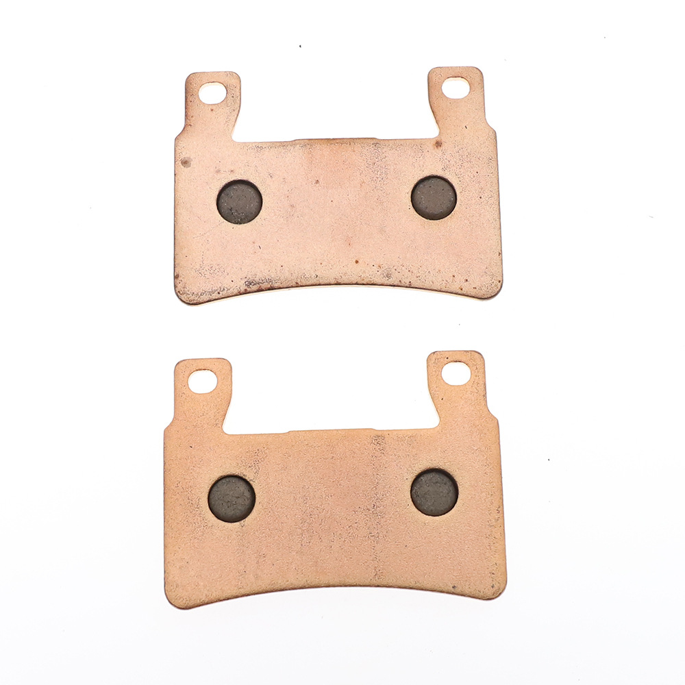 Motocicleta base de cobre sinterizada placa de freno de aluminio placa de freno de aluminio piel de freno FA265 FA296 Harley