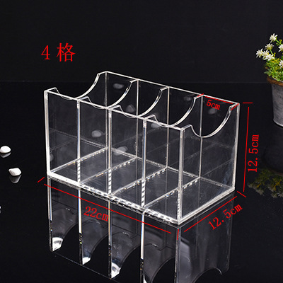 투명한 4개의 그리드